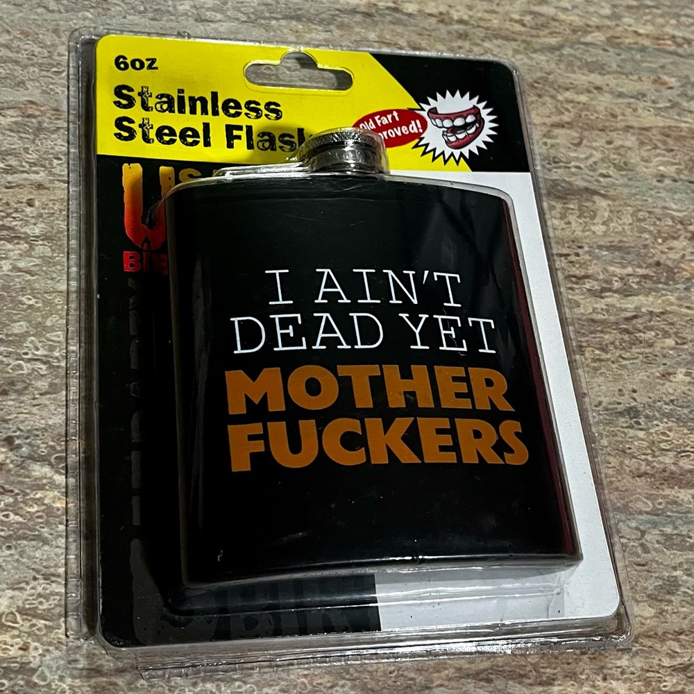 NIB Spencer’s stainless steel flask